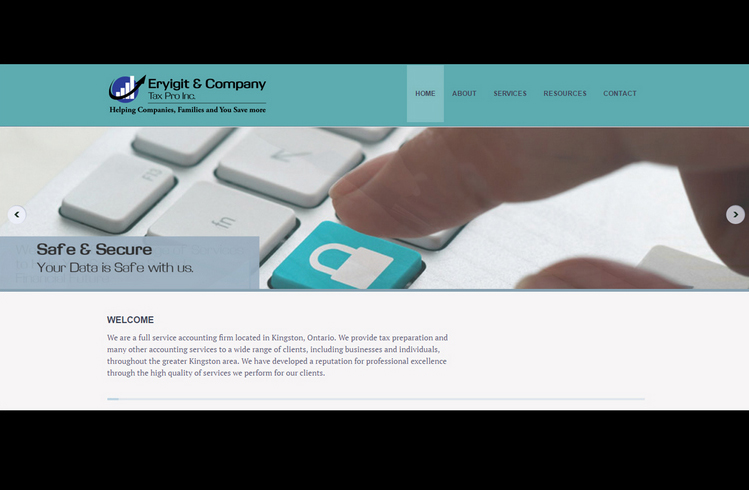 Accounting web design